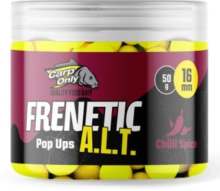CARP ONLY Plovoucí boilies Frenetic A.L.T. Hi-Visual Pop Ups Chilli Spice 16mm 50g