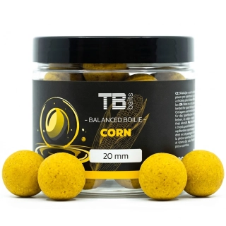 TB Baits Vyvážené Boilie Balanced + Atraktor Corn 100g 20mm