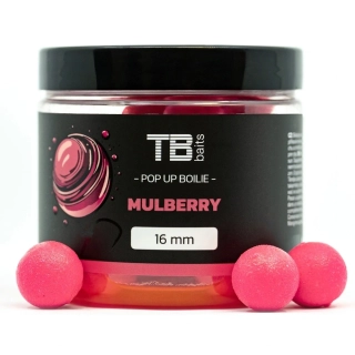 TB BAITS Plovoucí boilie Pop-Up Mulberry + NHDC 65g 12mm