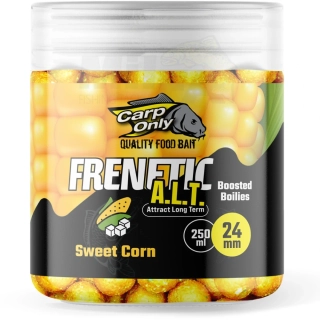 CARP ONLY Dipované boilies Frenetic A.L.T. Sweet Corn 24mm 250ml
