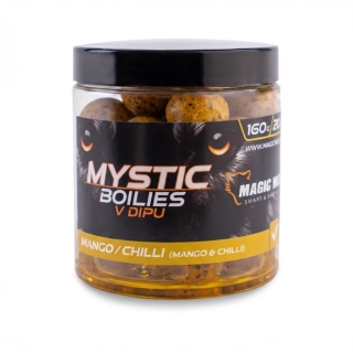 MAGIC WOLF Boilies v dipu Mystic Mango Chilli 160g 20mm