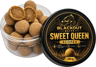 BLACKOUT BAITS Boilies Sweet Queen Scopex 180g 24mm