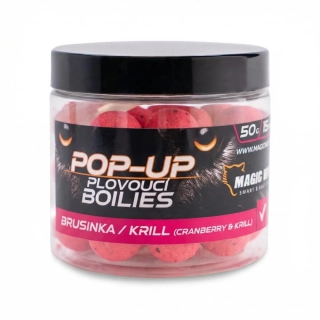 MAGIC WOLF Pop Up Brusinka Krill 50g 15mm
