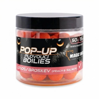 MAGIC WOLF Pop Up Losos Broskev 50g 15mm