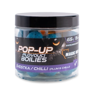 MAGIC WOLF Pop Up Švestka Chilli 50g 15mm