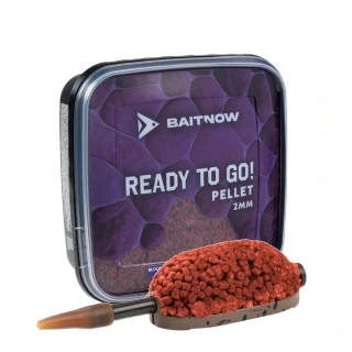 BAITNOW Pellet Method Feeder Ready to Go Patentka Konopí 2mm 500g