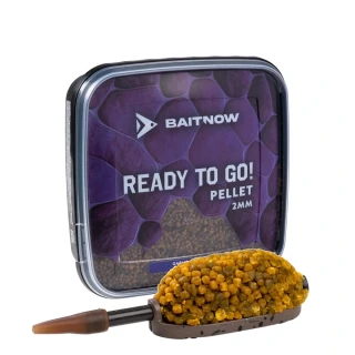 BAITNOW Pellet Method Feeder Ready to Go Tygří ořech 2mm 500g