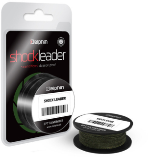DELPHIN Šoková šňůra Shock Leader 20m 0,24mm 35lbs
