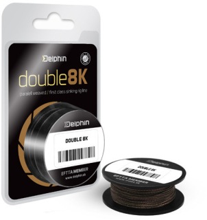 DELPHIN Návazcová šňůra 8K Double 20m 15lbs