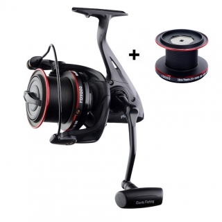 GIANTS FISHING Naviják Gaube Reel FD 9000 + náhradní cívka 10000 ZDARMA