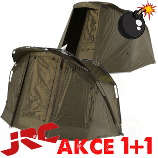 AKCE JRC Bivak Defender Peak Bivvy 2 Man + přehoz Defender Peak 2man Wrap