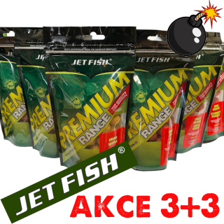 AKCE 3+3 ZDARMA JET FISH Boilies Premium Clasicc 20mm 6x200g