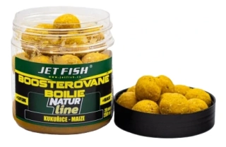 JET FISH Boosterované boilie Natur Line Kukuřice 120g 20mm