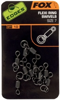 FOX Obratlíky s kroužkem Edges Flexi Ring Swivel #11