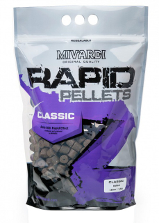 MIVARDI Pelety Rapid Classic Halibut 2,5kg 16mm