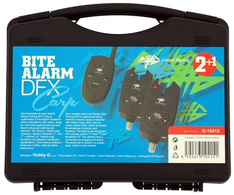 Giants Fishing Sada Signalizátoru DFX Carp Giants Fishing Sada Signalizátoru DFX Carp