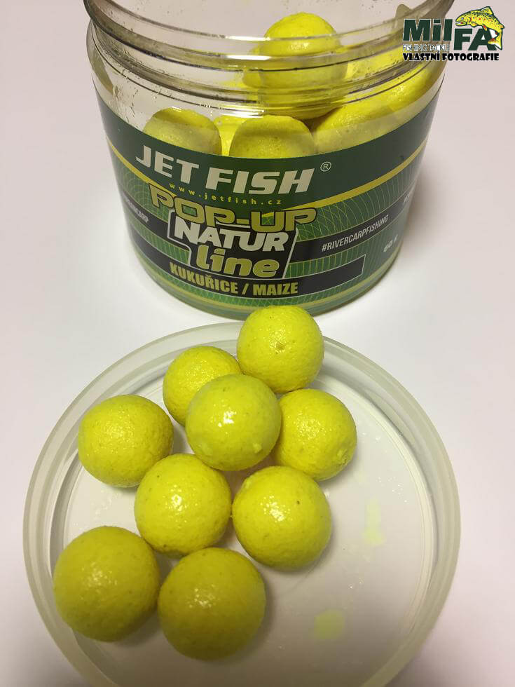 Jet Fish Plovouci boilies Pop up Natur Line Kukurice Jet Fish Plovouci boilies Pop up Natur Line Kukurice